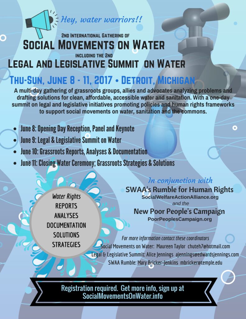 MWRO Water event