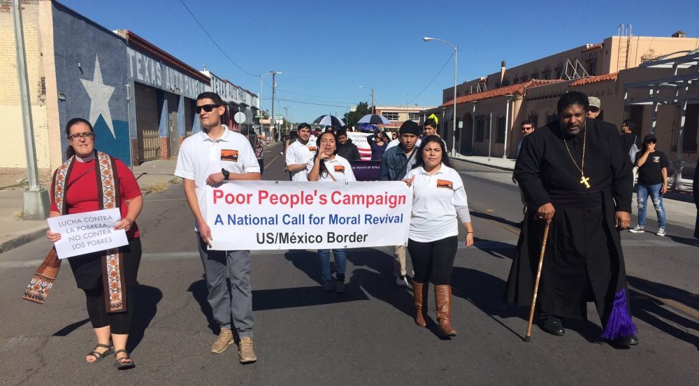 Poor People's Campaign at the Border in El Paso, Texas